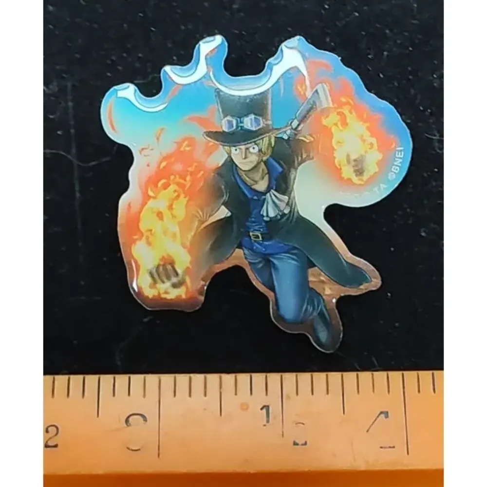 Sabo One Piece: Burning Blood Metal Pin for a Hat, Lanyard, Jacket or Backpack